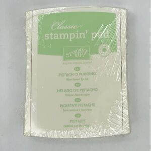 Stampin' Up! Classic Pistacho Pudding Ink Pad-New/Retired/Waterbased